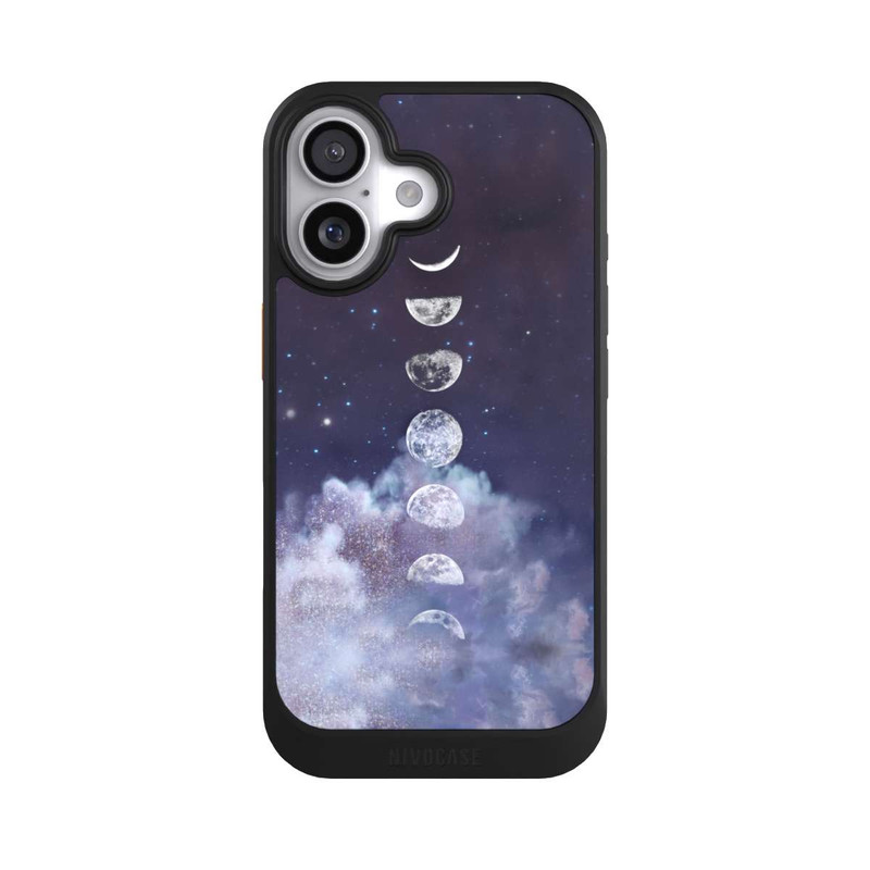 iPhone 17 NIVOcore Mondphasen auf dem Mond