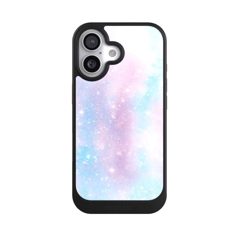 iPhone 17 NIVOcore Galaxie rose-bleue