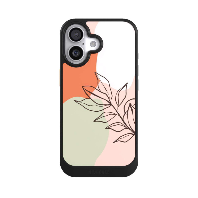 iPhone 17 NIVOcore Abstract Botanical Pattern 1