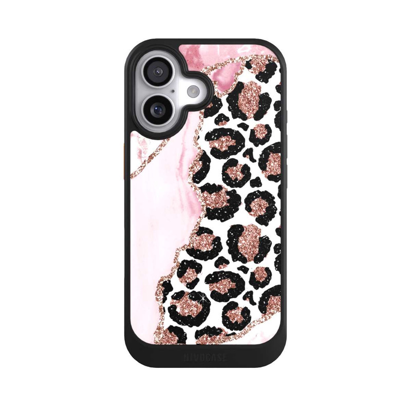 iPhone 17 NIVOcore Motifs et textures rose lisse
