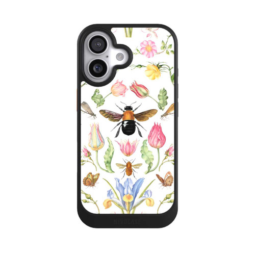 Apple iPhone 17 NIVOcore Wildblumen mit Biene weiß