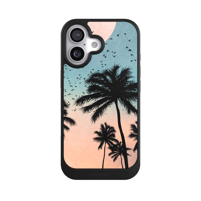 iPhone 17 NIVOcore Sonnenaufgang Palmen