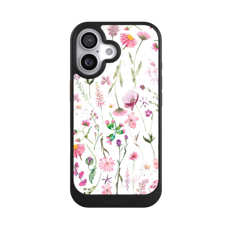 iPhone 17 NIVOcore Rosa Blumenwiese