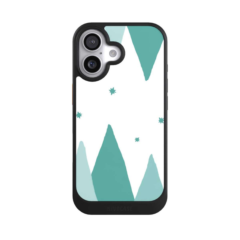 iPhone 17 NIVOcore Berge Gelb & Grau