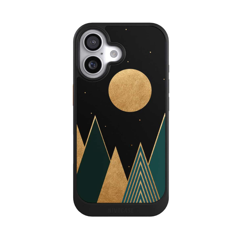 iPhone 17 NIVOcore Emerald Mountains & Moon 