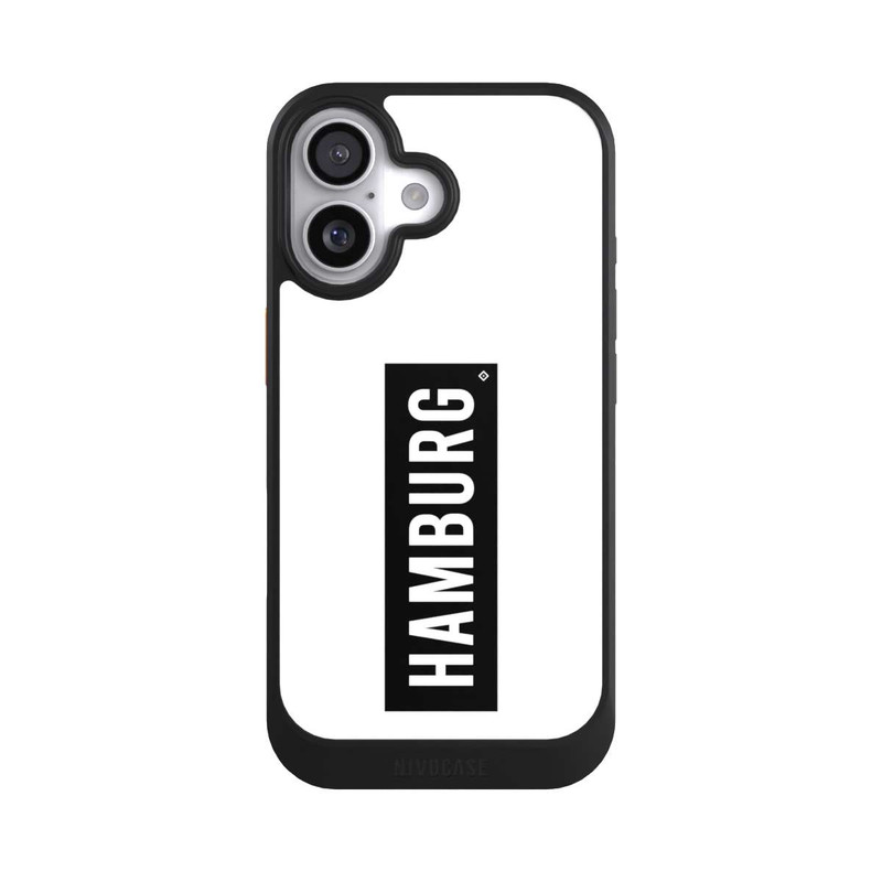 iPhone 17 NIVOcore HSV Hamburg Schwarz Weiss
