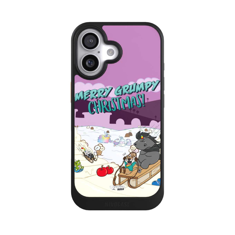 iPhone 17 NIVOcore Merry Grumpy Christmas Grummeleinhorn