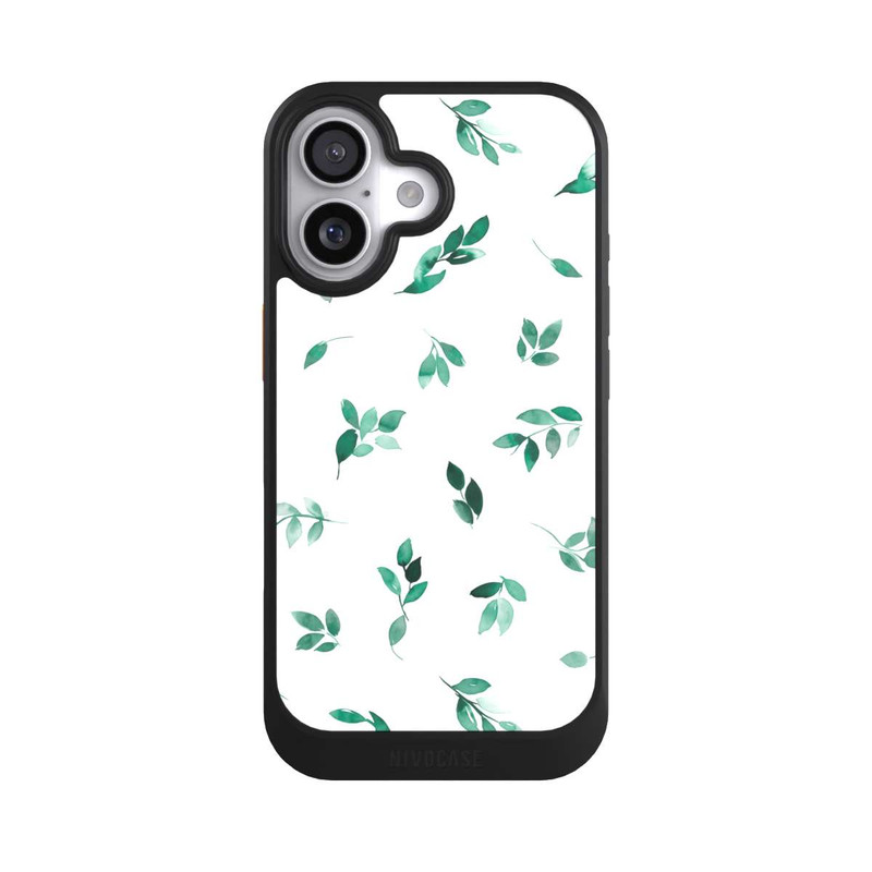 iPhone 17 NIVOcore Feuilles d'automne Eucalyptus vert