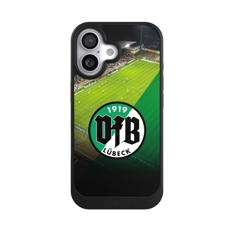 iPhone 17 NIVOcore  VfB Lübeck Dreieck Grün Transparent Groß