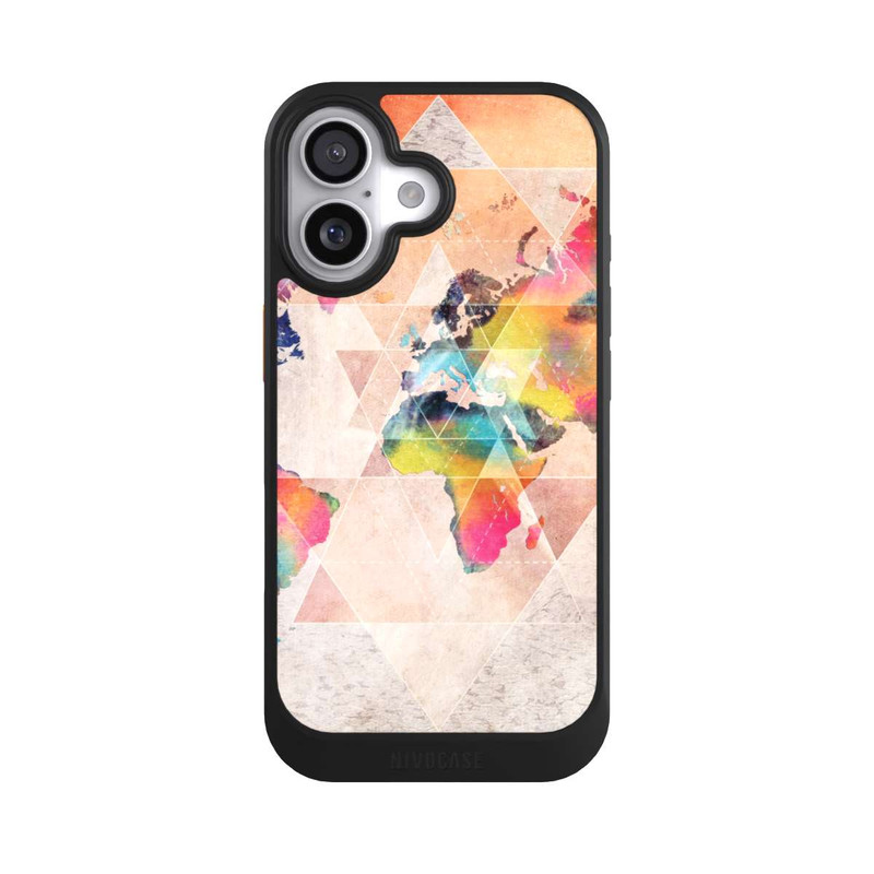 iPhone 17 NIVOcore JBJart - Weltkarte 2 spezial 