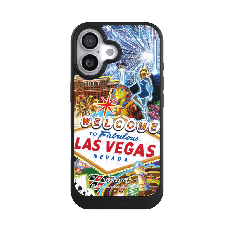iPhone 17 NIVOcore Las Vegas Art par P.D. Moreno