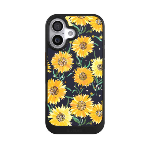  NIVOcore Fleurs de Tournesol sur Fond Noir