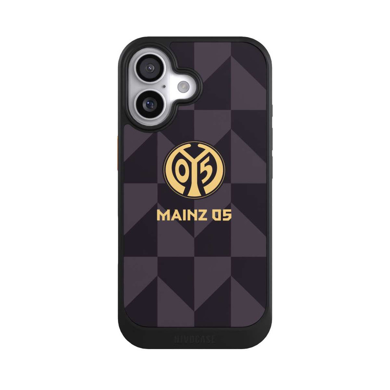iPhone 17 NIVOcore Mainz 05-Dunkles Muster