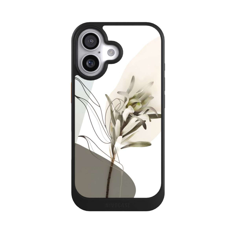 iPhone 17 NIVOcore Line Art Bohémien Vert Olive