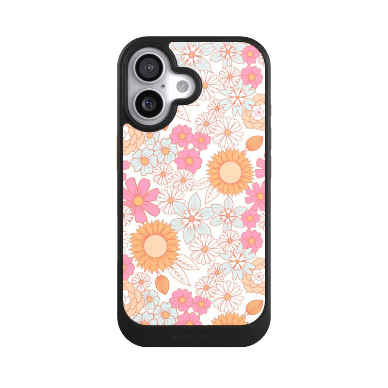 iPhone 17 NIVOcore Fleurs Bohémienne Rétro 1