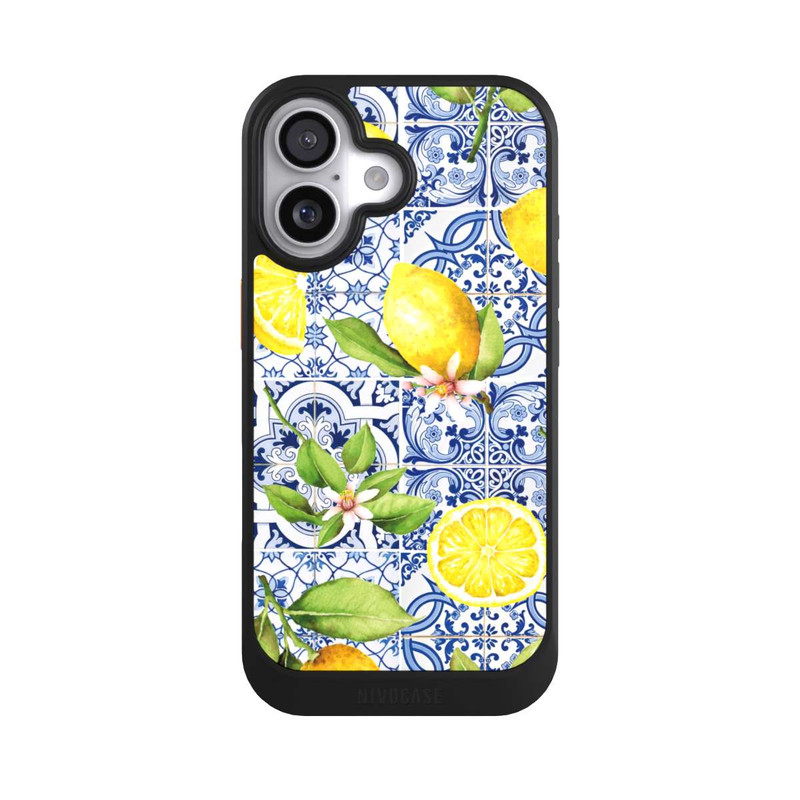 iPhone 17 NIVOcore Griechische Zitronen Muster