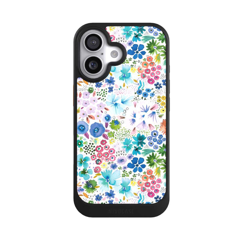 iPhone 17 NIVOcore Petites Fleurs de Printemps Bleues