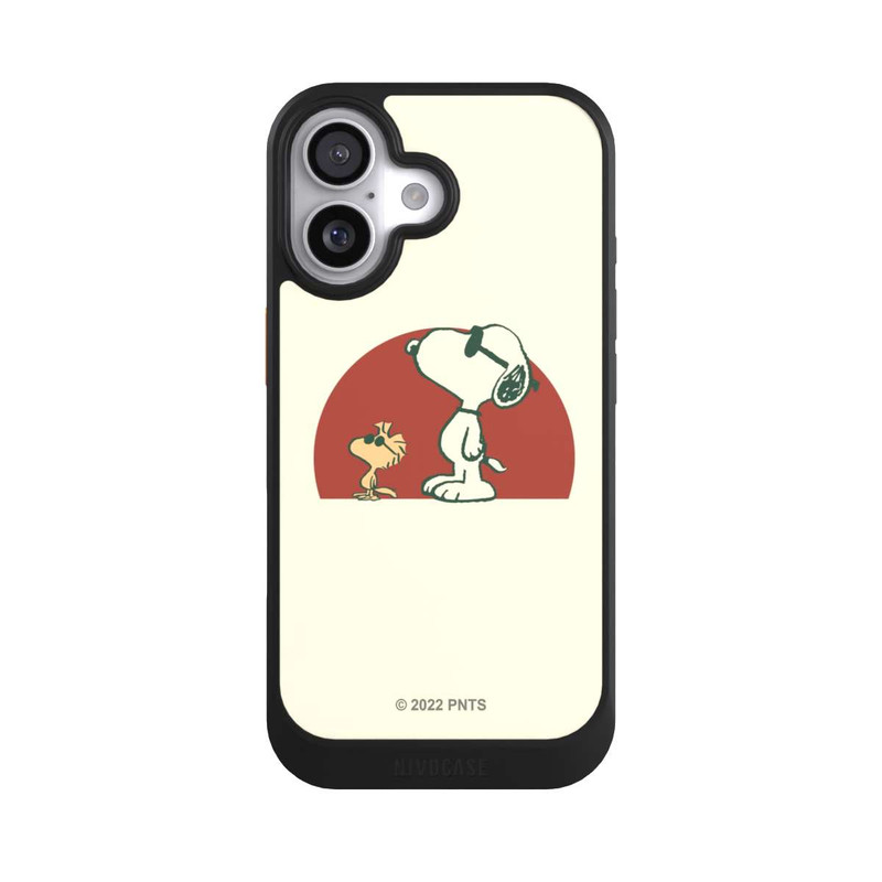 iPhone 17 NIVOcore Snoopy Woodstock weit draußen