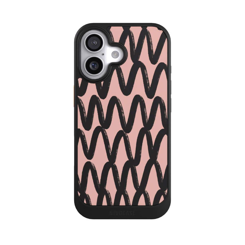 iPhone 17 NIVOcore Black Zig Zag 