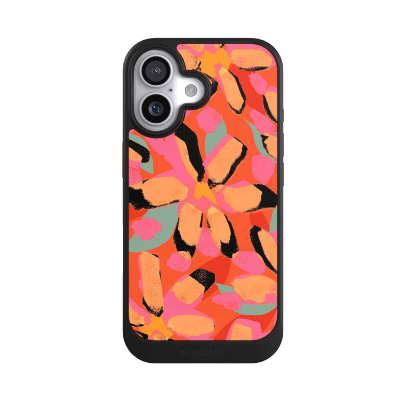 iPhone 17 NIVOcore Orange Blossoms Pattern