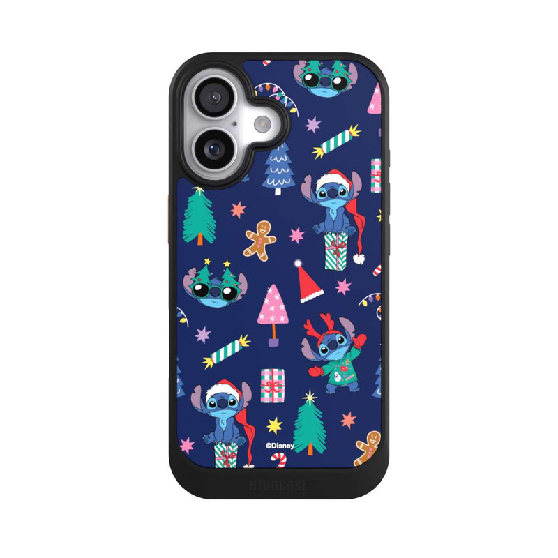 iPhone 17 NIVOcore Stitch Weihnachtsmuster