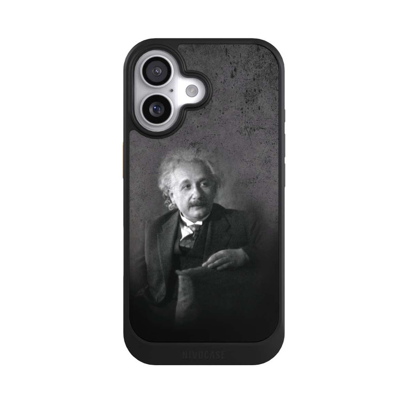 iPhone 17 NIVOcore Portrait d'un brillant physicien