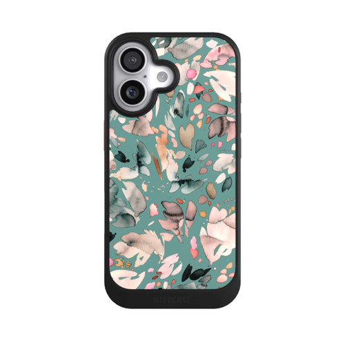  NIVOcore Abstract Flowers Petals Green