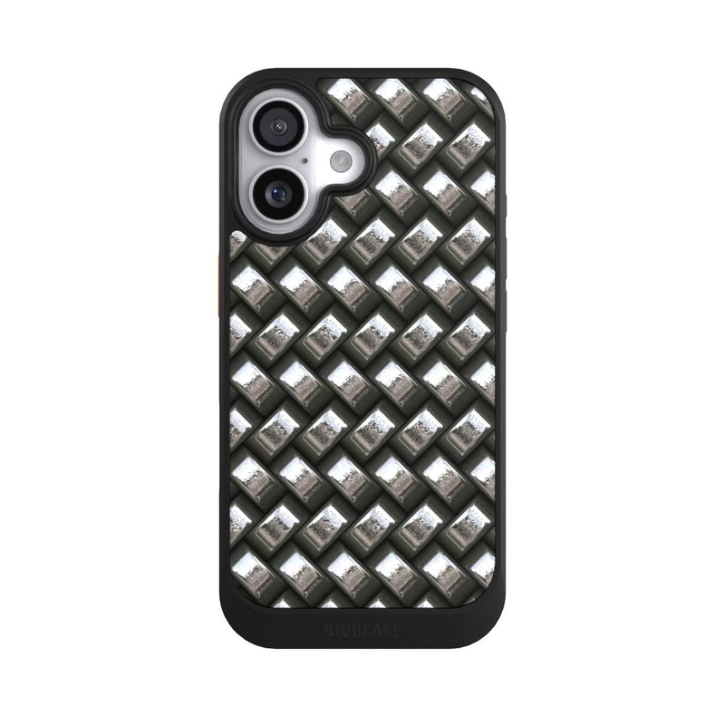 iPhone 17 NIVOcore Glamour Silver Metal