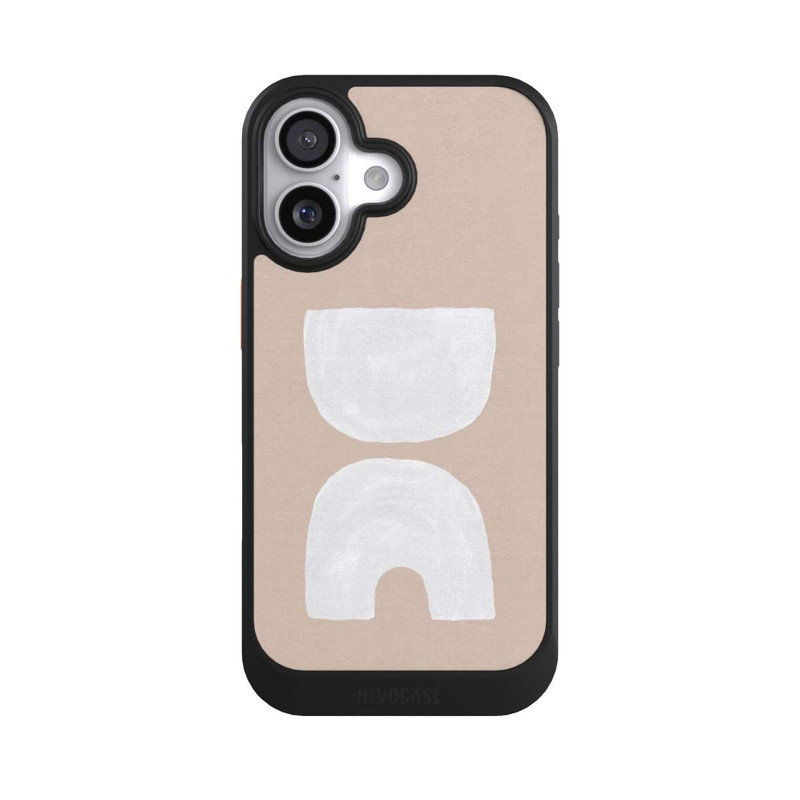 iPhone 17 NIVOcore Mid Century Brown Modern Art