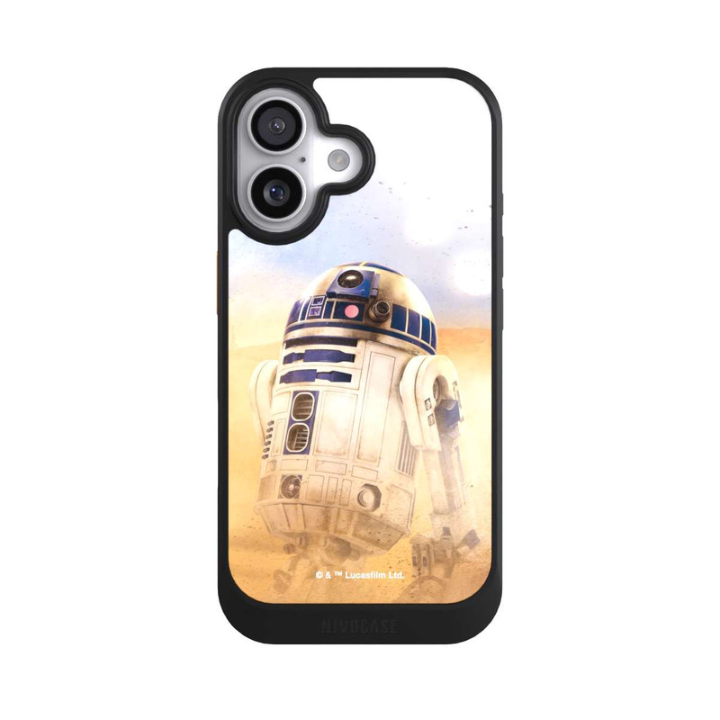 iPhone 17 NIVOcore R2D2 in der Wüste