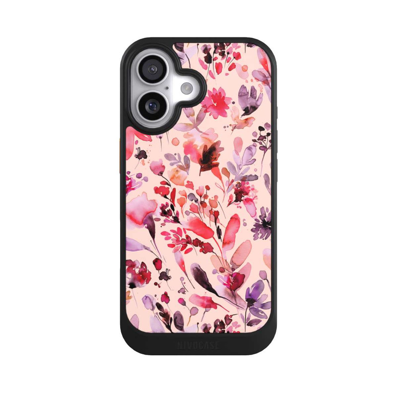 iPhone 17 NIVOcore Fleurs artistiques Viva Magenta