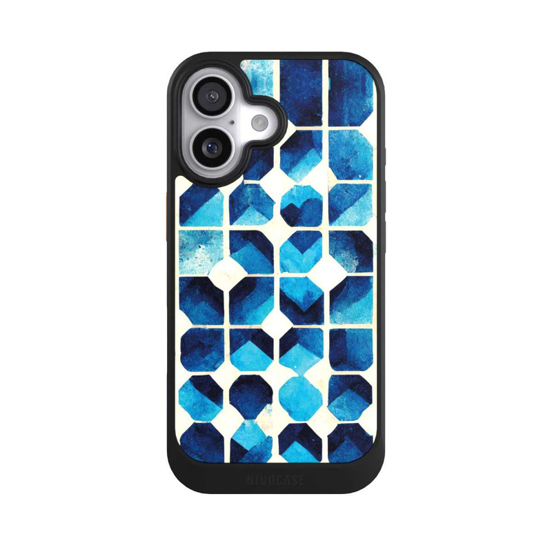 iPhone 17 NIVOcore Blue Pattern