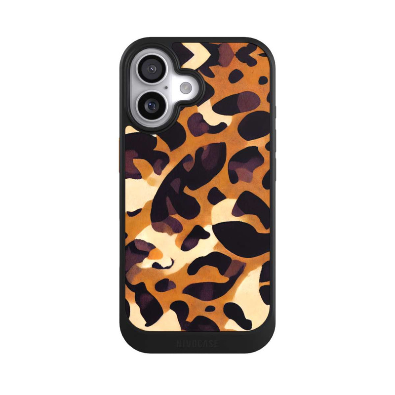 iPhone 17 NIVOcore Leo Pattern hellbraun