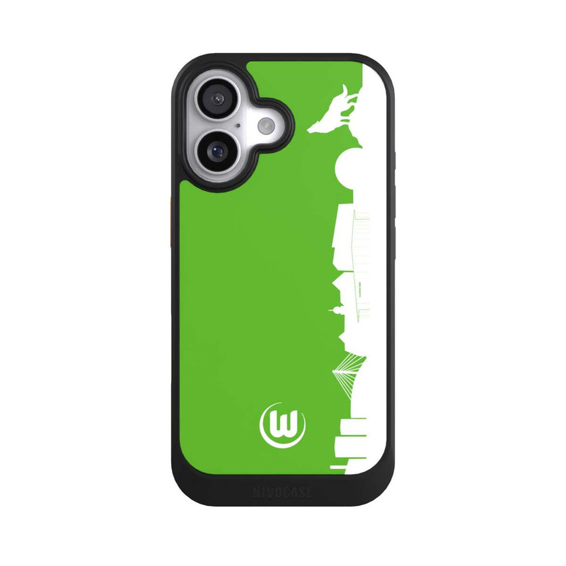 iPhone 17 NIVOcore Skyline Grün Weiß