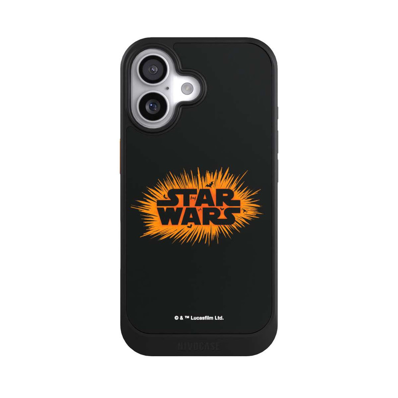 iPhone 17 NIVOcore Star Wars Logo Orange Halloween Explosion