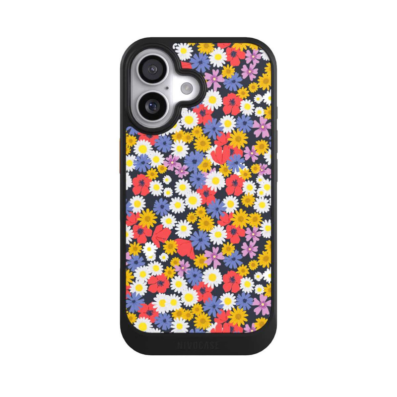iPhone 17 NIVOcore Wildblumen-Muster