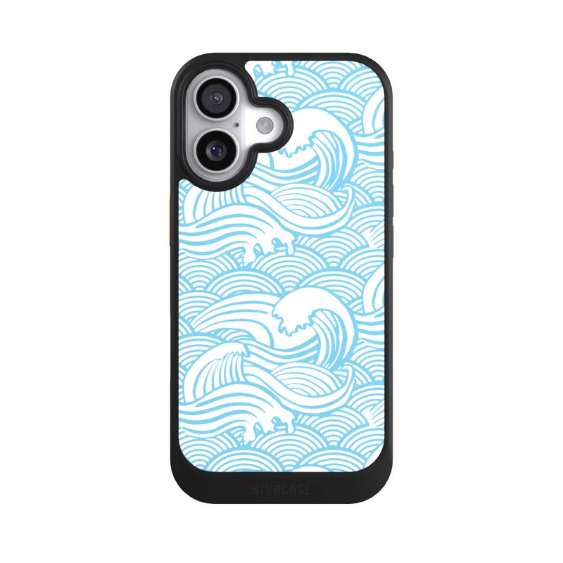 iPhone 17 NIVOcore Blaue Wellen