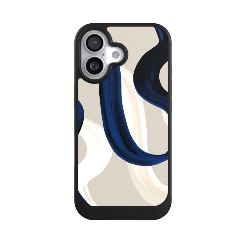 iPhone 17 NIVOcore Abstrakte Pinselstriche 80