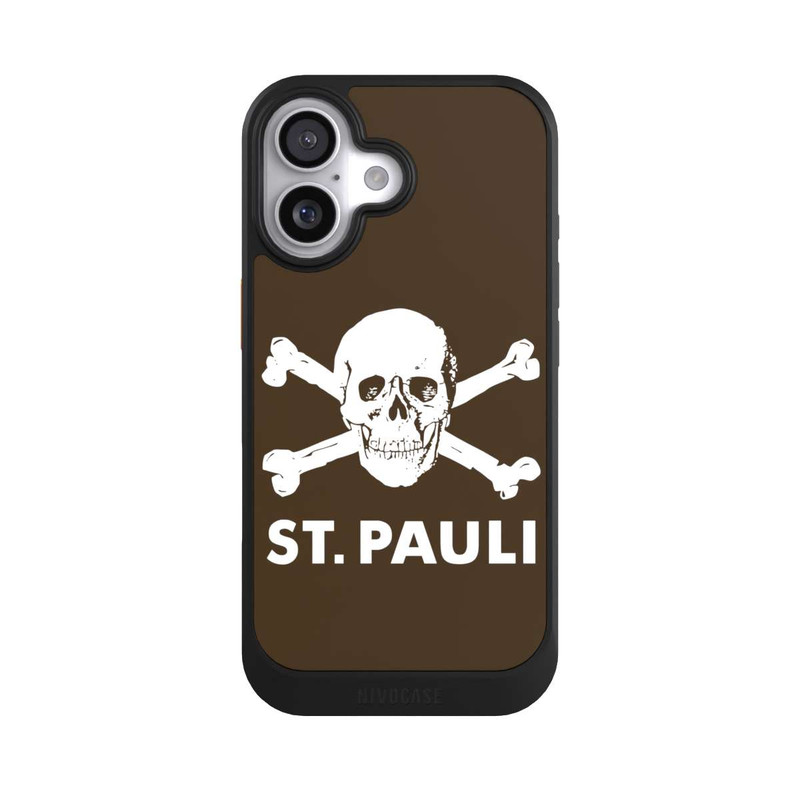 iPhone 17 NIVOcore FC St. Pauli Logo Braun