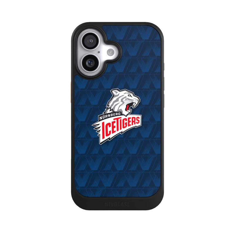 iPhone 17 NIVOcore Nürnberg Ice Tigers Logo Muster