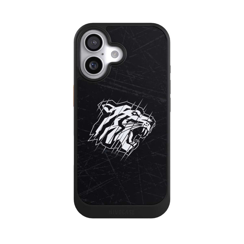 iPhone 17 NIVOcore Nürnberg Ice Tigers Logo Grau