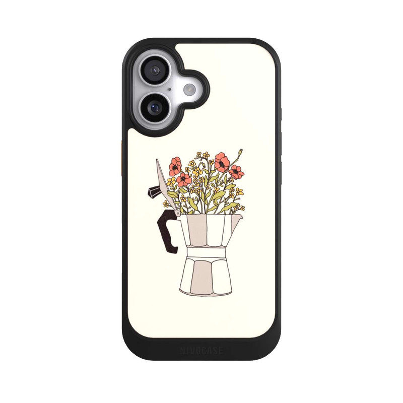 iPhone 17 NIVOcore Fleurs Moka