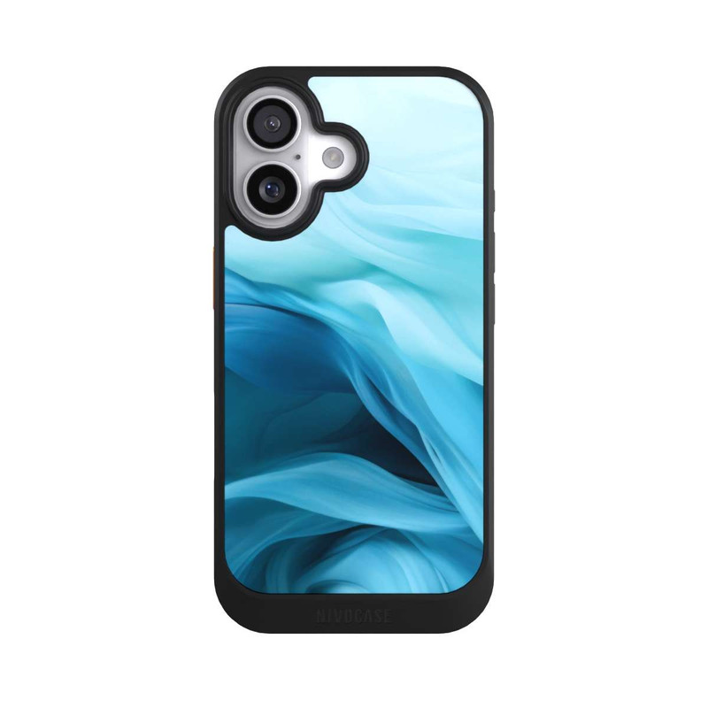 iPhone 17 NIVOcore Smooth Blue Texture