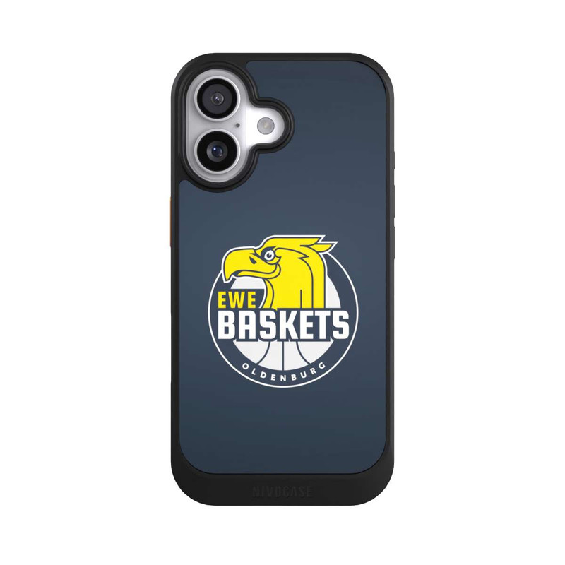 iPhone 17 NIVOcore EWE Baskets Logo Blau
