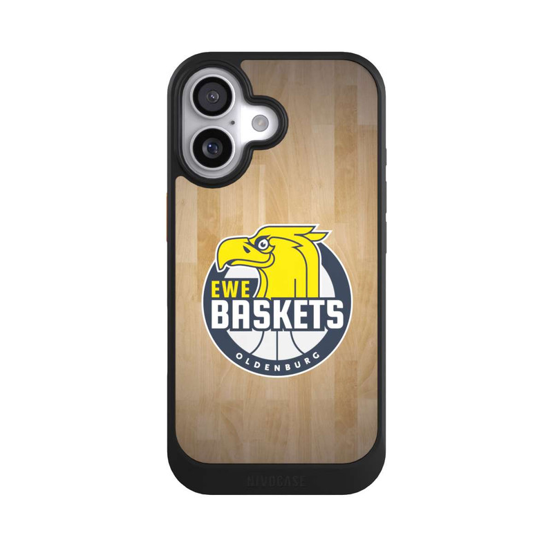 iPhone 17 NIVOcore EWE Baskets Logo Parkett