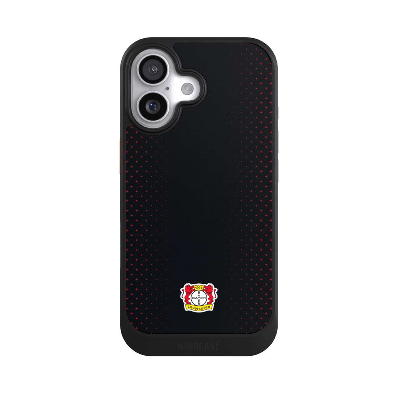 iPhone 17 NIVOcore Bayer 04 Leverkusen Schwarz mit Muster