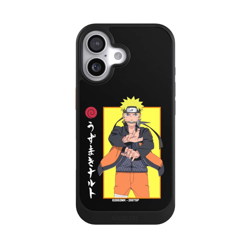 iPhone 17 NIVOcore Naruto Kampfposition Schwarz