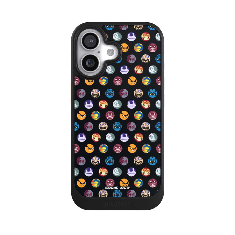 iPhone 17 NIVOcore Bijuu Muster Schwarz