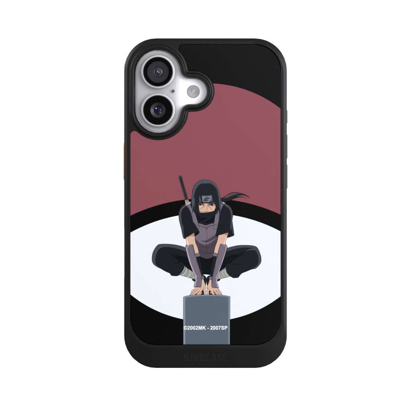 iPhone 17 NIVOcore Itachi Uchiha Symbol schwarz
