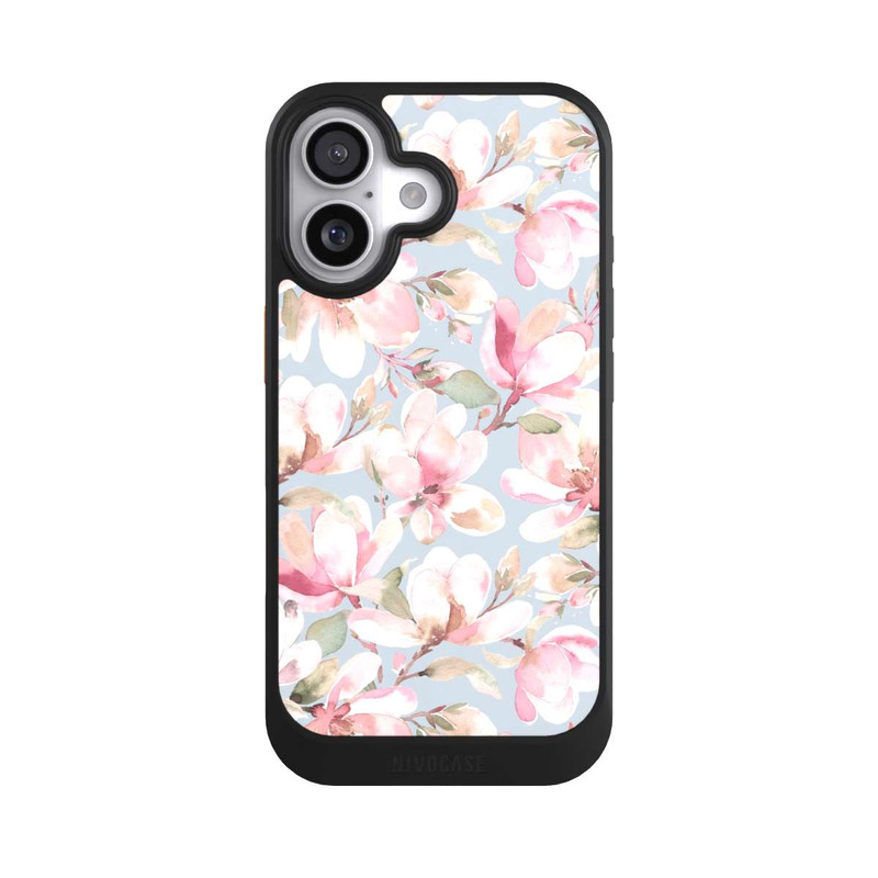 iPhone 17 NIVOcore Magnolien Blumen Pastellrosa